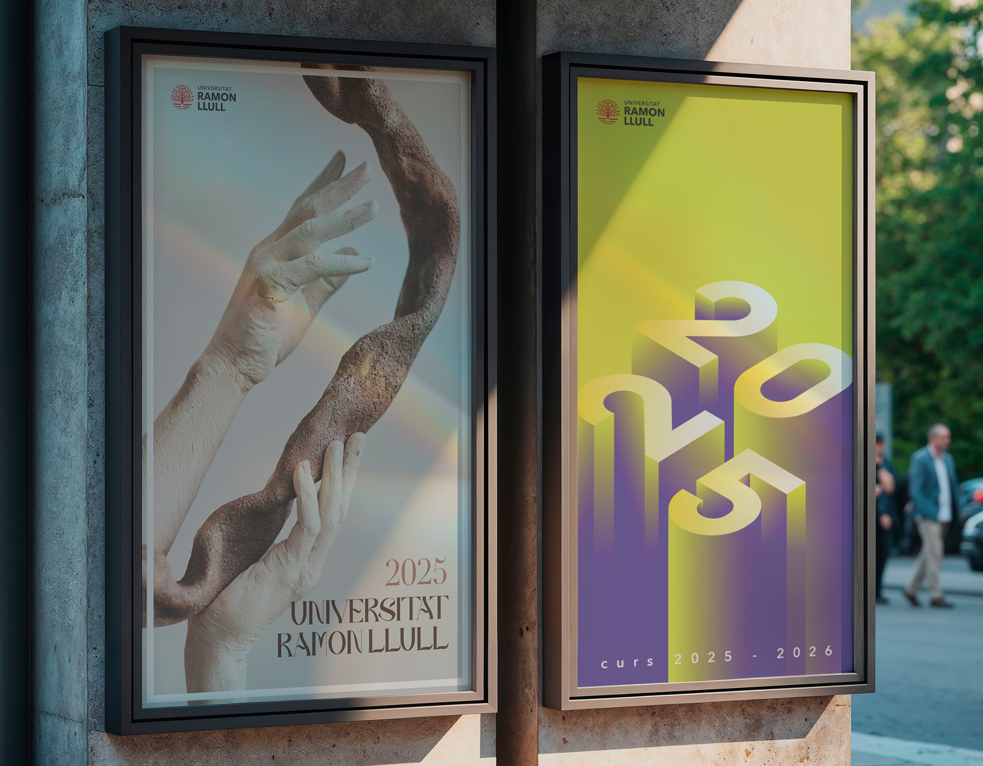 Cartells del curs 2'25 penjats