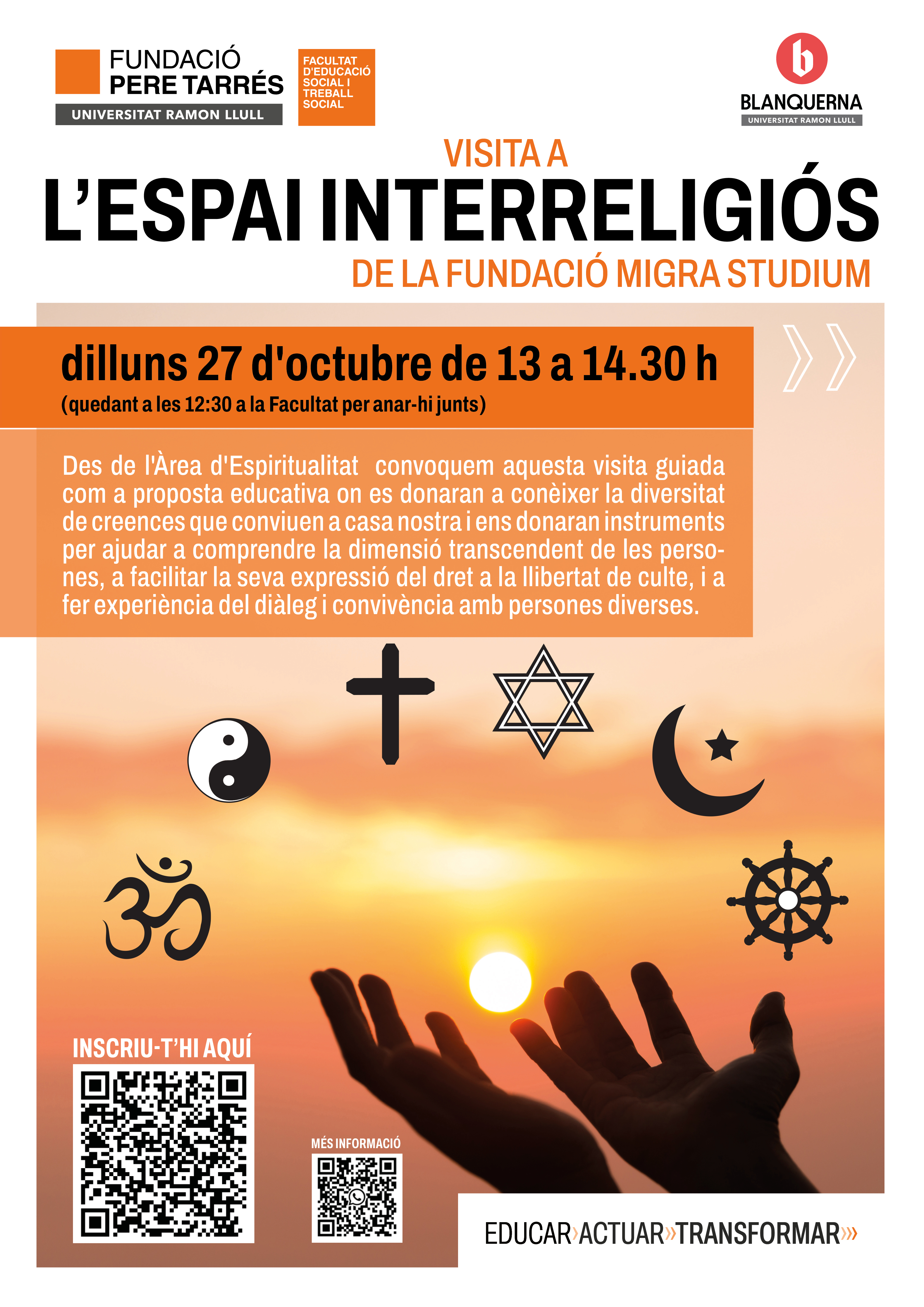 Visita espai interreligiós